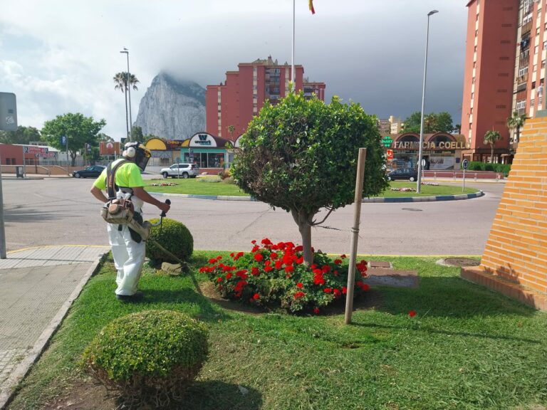 El Ayuntamiento refuerza los servicios de mantenimiento y conservación para el cuidado de zonas verdes