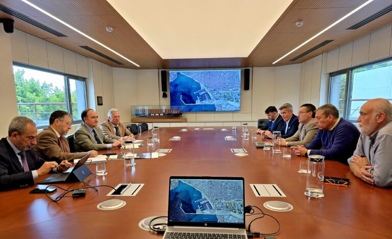 Juan Franco, se reúne con el presidente de la Autoridad Portuaria de la Bahía de Algeciras