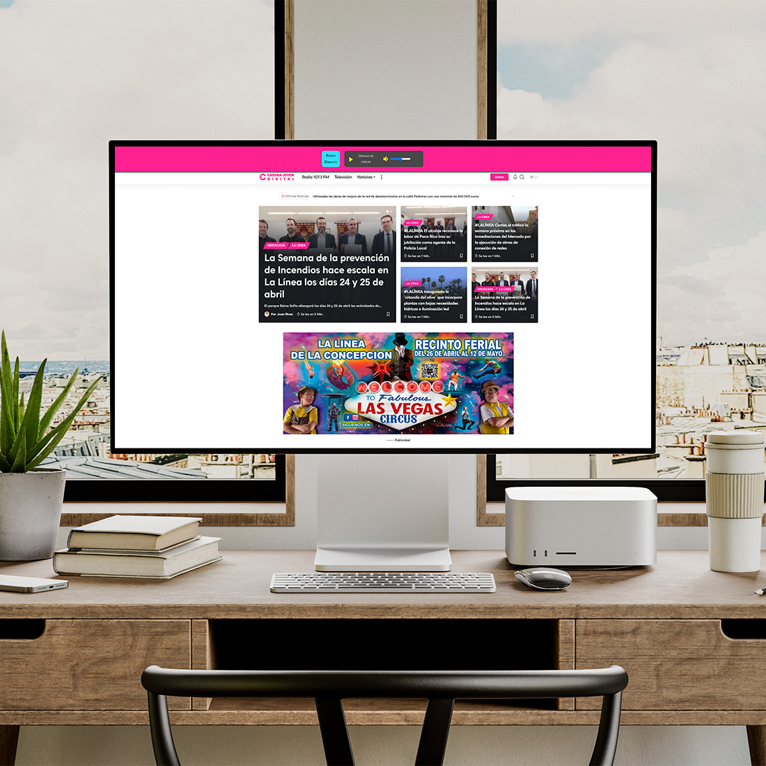 web cadena joven