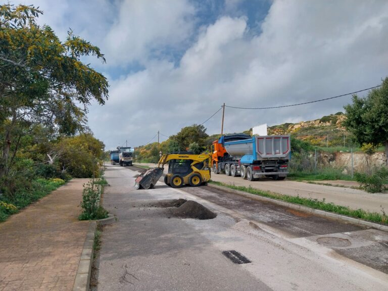 Arranca el asfaltado en El Burgo y Santa Margarita (¡por fin!)