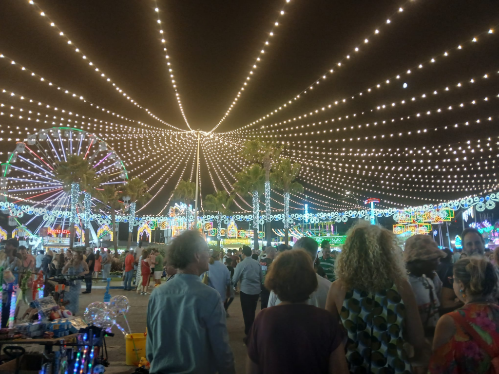 Tráfico Especial Cierre Feria La Línea 2026 Fuegos artificiales