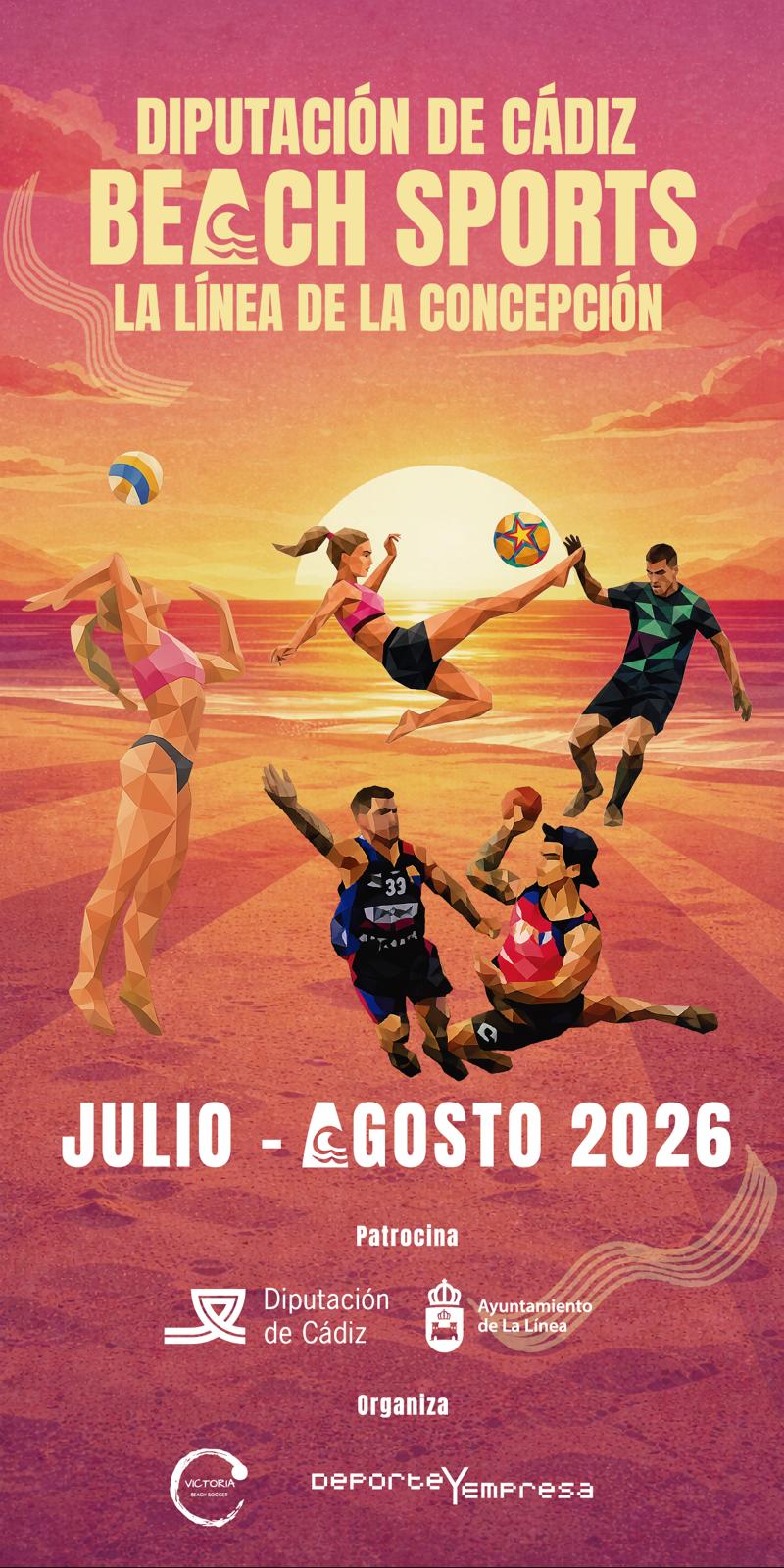 Beach Sports Diputación de Cadiz en La Línea de la Concepción